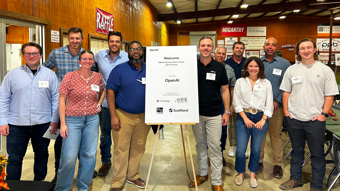 OpenAI Hosts Milam County Data Center Open House